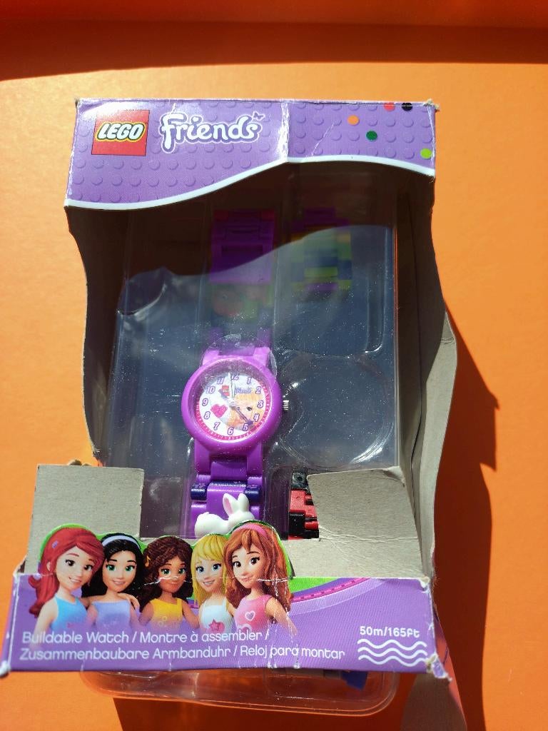 lego friends horloge, Ophalen of Verzenden, Gebruikt, Paars, Jongen of Meisje