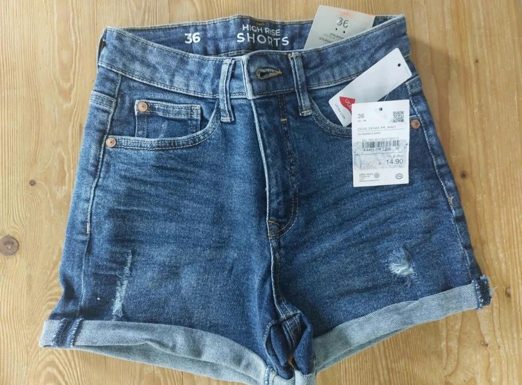 Shorts dame, C&A, Enlèvement, Neuf