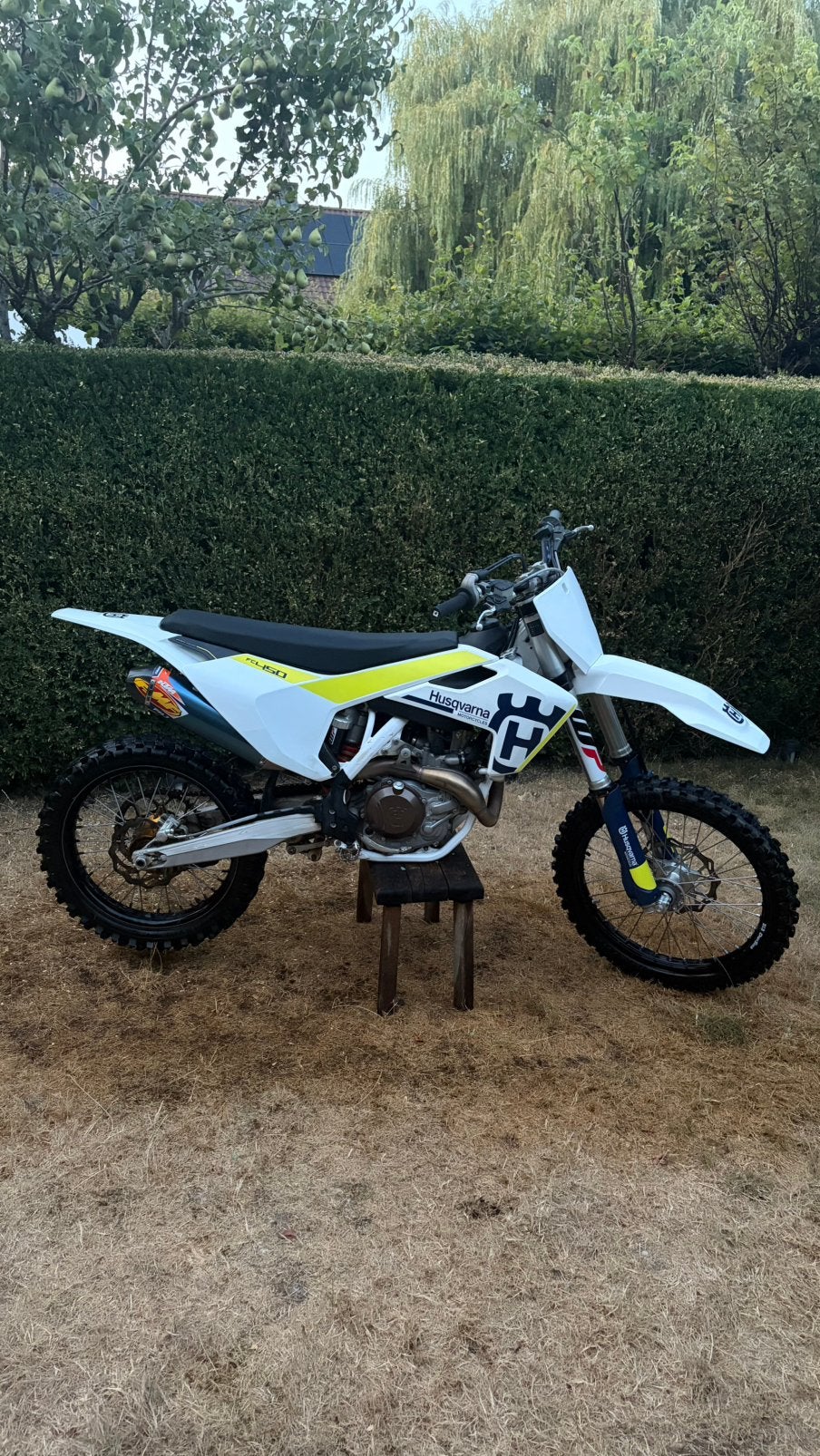 Husqvarna 450cc crosser, Fietsen en Brommers, Ophalen, Zo goed als nieuw