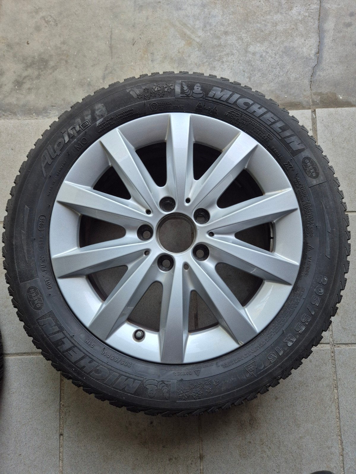 Kit jantes hiver Mercedes-Benz Classe A / B / CLA, Pneus et Jantes, Pneus hiver, 16 pouces, Véhicule de tourisme