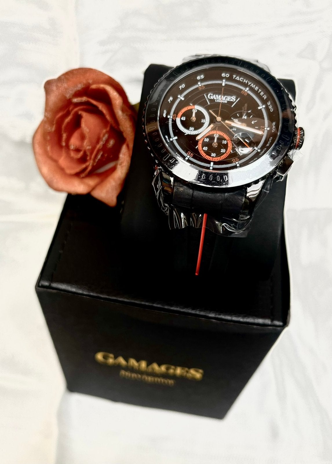 Nieuw!Gamages London Limited Edition Navigator Orange GA1272, Bijoux, Sacs & Beauté, Autres marques, Enlèvement ou Envoi, Acier
