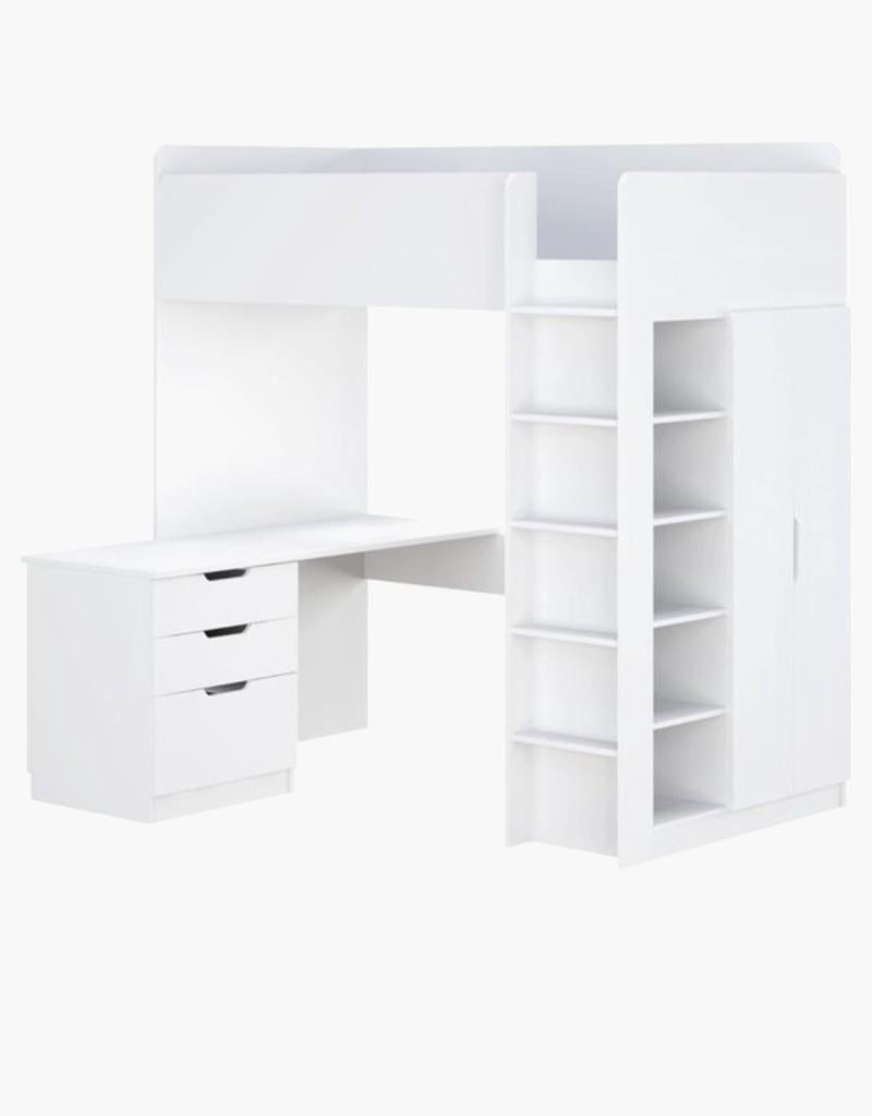 Hoogslaper ikea met bureay, Huis en Inrichting, Ophalen, Hoogslaper
