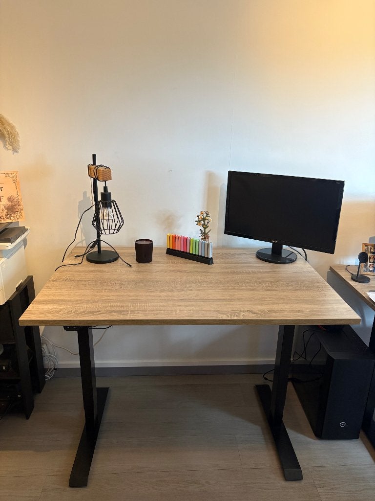 Bureau électrique, Autres marques, 120 cm, Bureau assis-debout, 80 cm