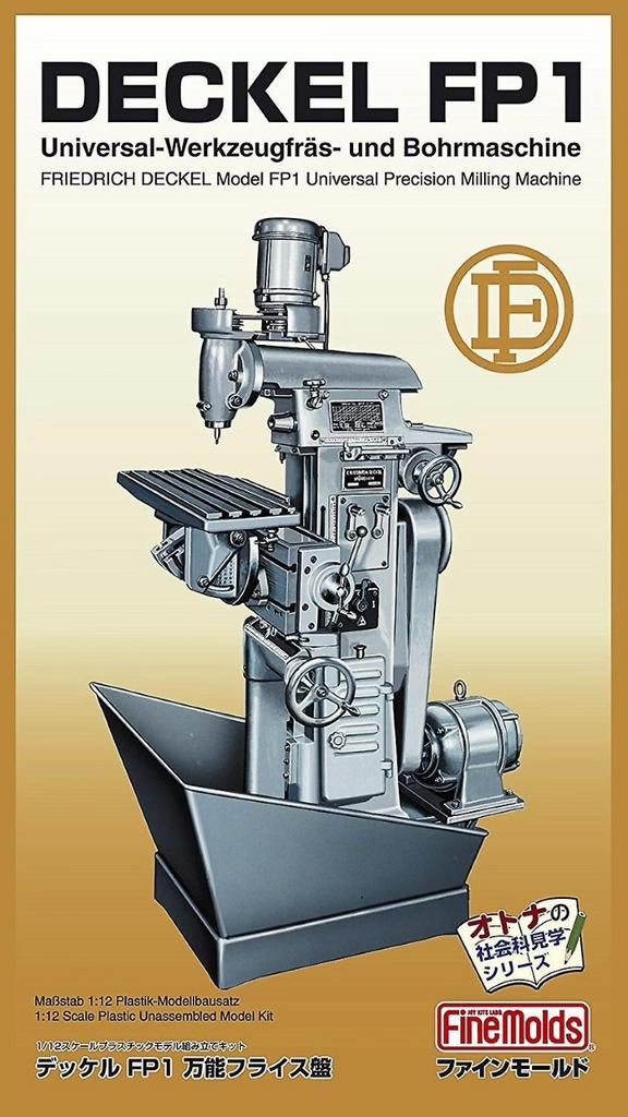 Industriële Boor- en Freesmachine Friedrich Deckel FP1, Bricolage & Construction, Outillage | Fraiseuses, Utilisé, Électrique