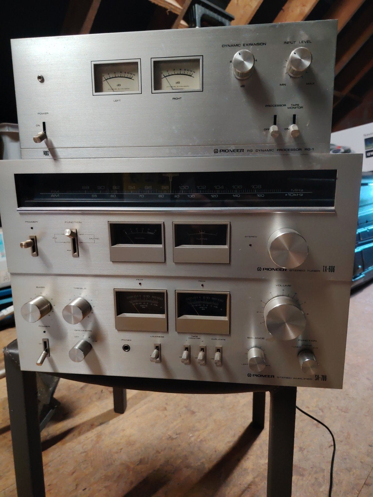 Pioneer SA 706 + TX 606 + RG1, Enlèvement ou Envoi, Pioneer