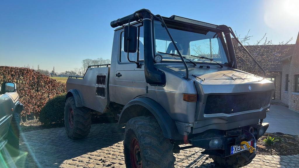 Mercedez unimog, Bedrijf, Te koop