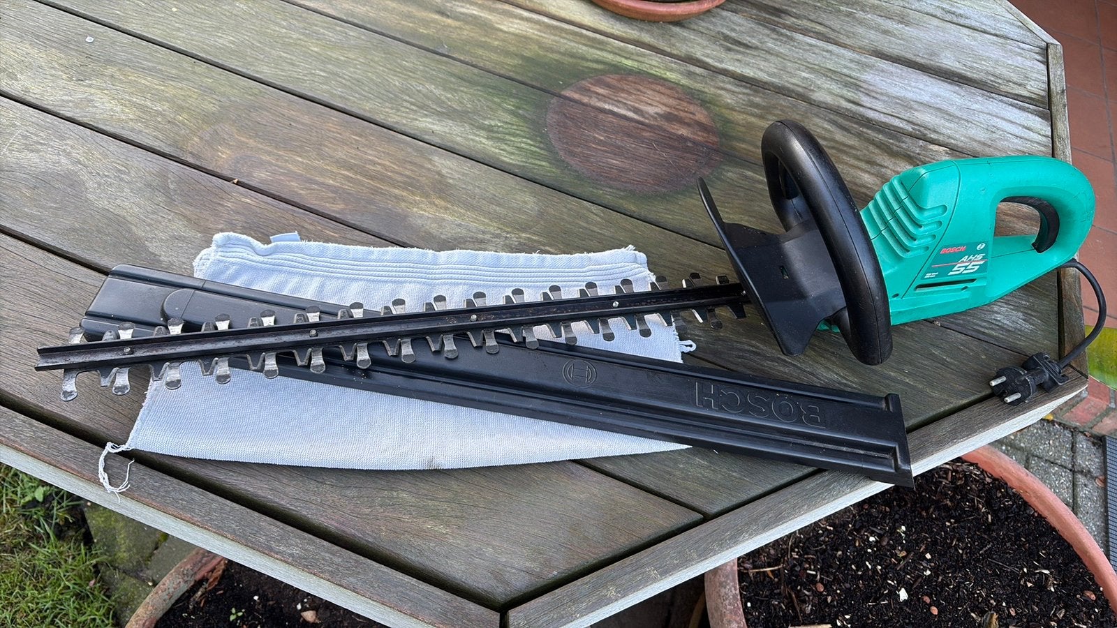 Heggenschaar, Tuin en Terras, Heggenscharen, Ophalen, Gebruikt, Elektrisch