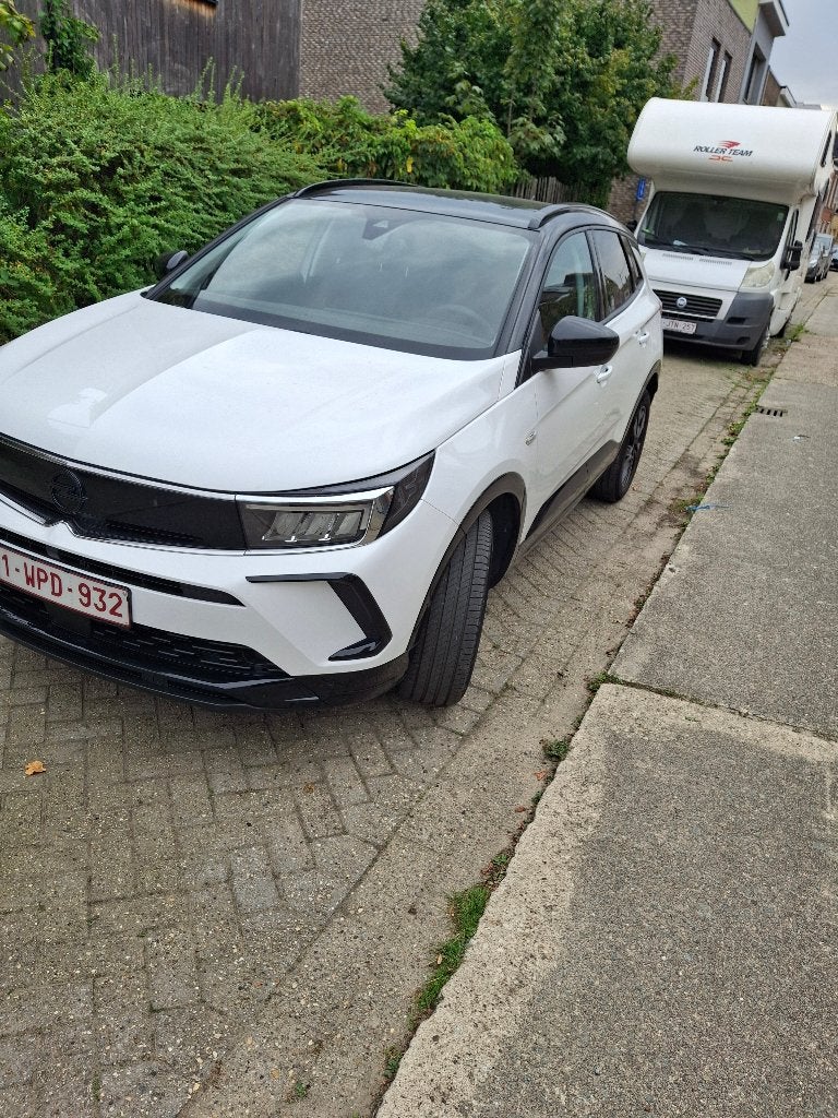 Mooie Opel Grandland, Auto's, Lichtsensor, 4 cilinders, Leder en Stof, Wit