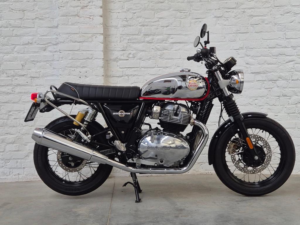 ROYAL ENFIELD INTERCEPTOR 650 édition chromée @motomobilia, Entreprise, Plus de 35 kW, 2 cylindres, Permis Moto A2 minimum