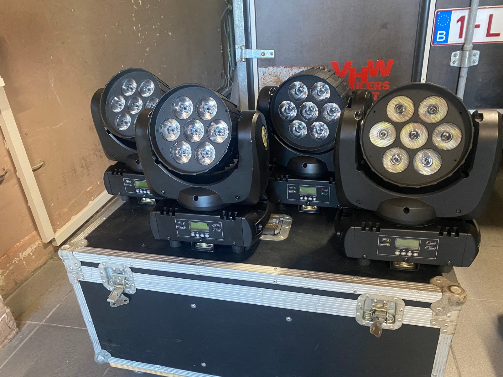 Briteq BT-W07L12, Musique & Instruments, Enlèvement, Utilisé, Lumières, Commande sonore