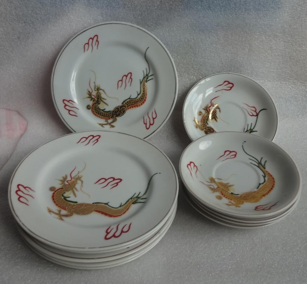 japans theeservies, Antiek en Kunst, Antiek | Servies los, Ophalen of Verzenden