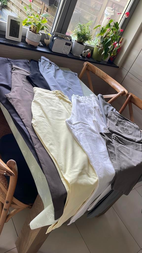 Pakket lange broeken, Kleding | Dames, Broeken en Pantalons, Ophalen, Overige kleuren, Maat 46/48 (XL) of groter, Lang