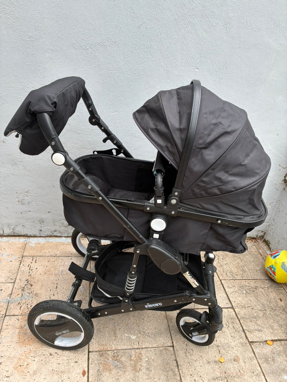 Poussette 3 en 1, Kinderen en Baby's, Gebruikt, Met autostoeltje, Ophalen, Kinderwagen