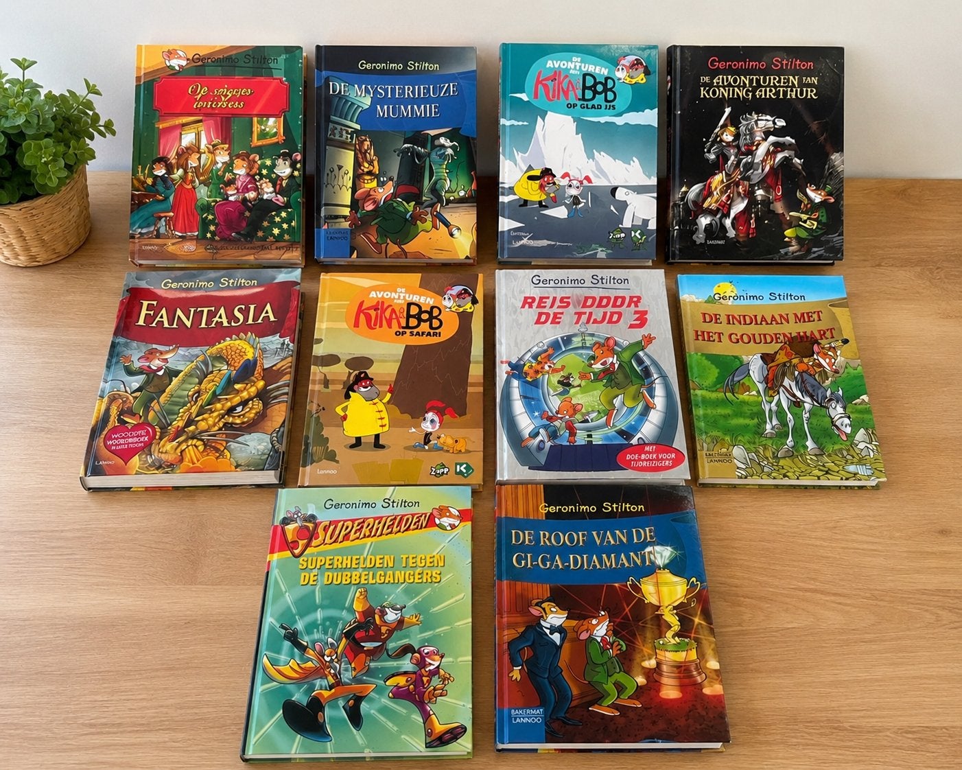 Geronimo Stilton & Kika & Bob kinderboeken, Boeken, Stock en Verzamelingen, Nieuw, Ophalen