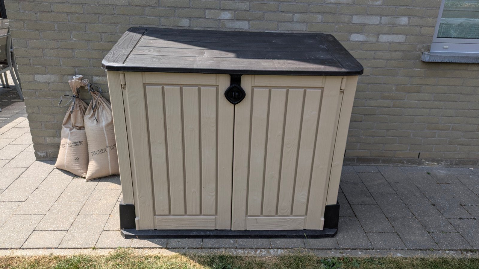 Keter opbergbox tuinkast kussenbox, Jardin & Terrasse, Enlèvement, Utilisé
