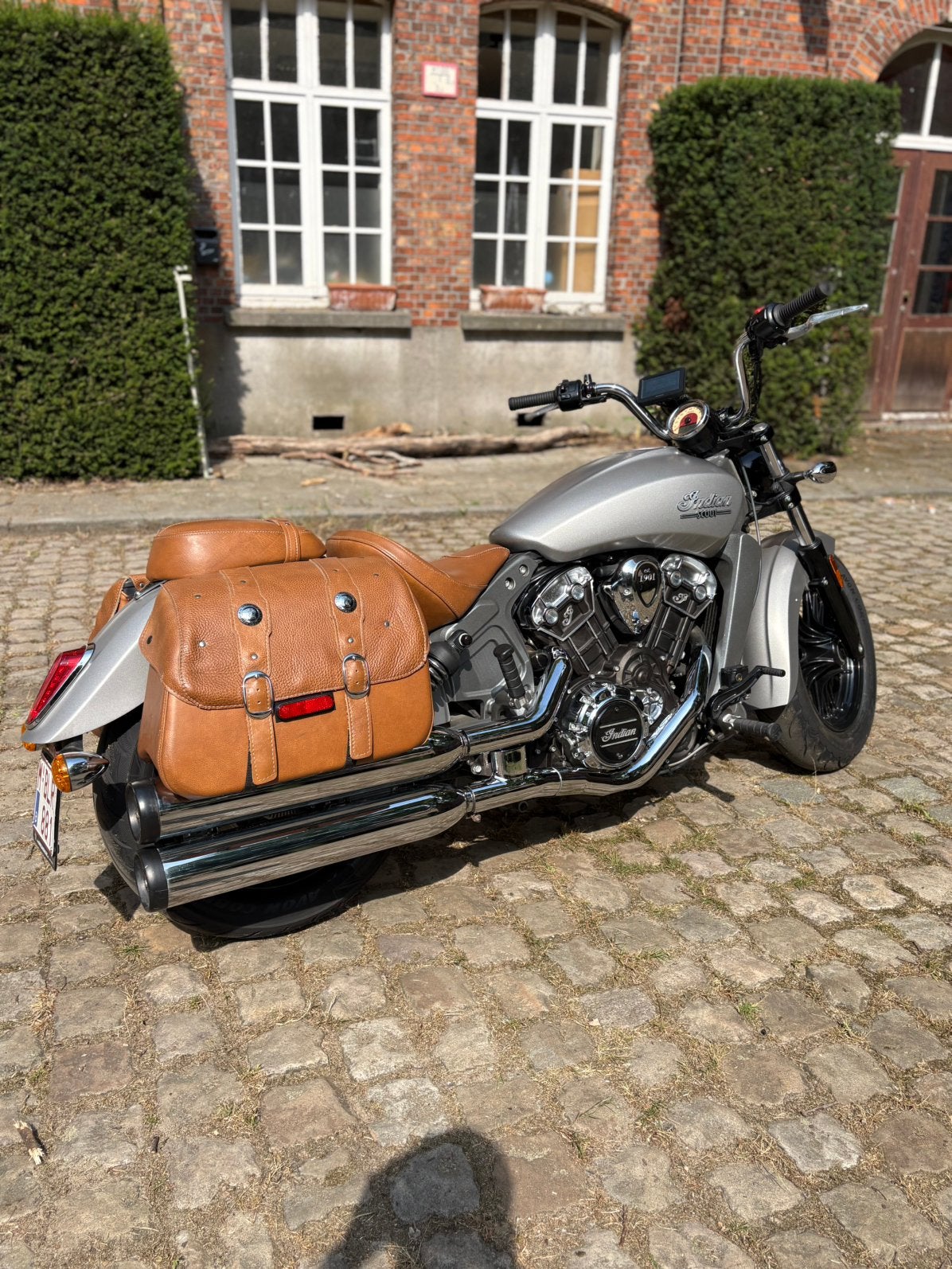 Indian Scout 1133 ABS – Silver Smoke - slechts 13.000 km, Motos, Motos Autre, Enlèvement, 2 cylindres, Plus de 35 kW