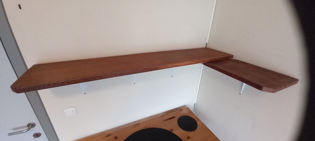 Etagère - Grande planche d'un très beau bois., Enlèvement, Comme neuf