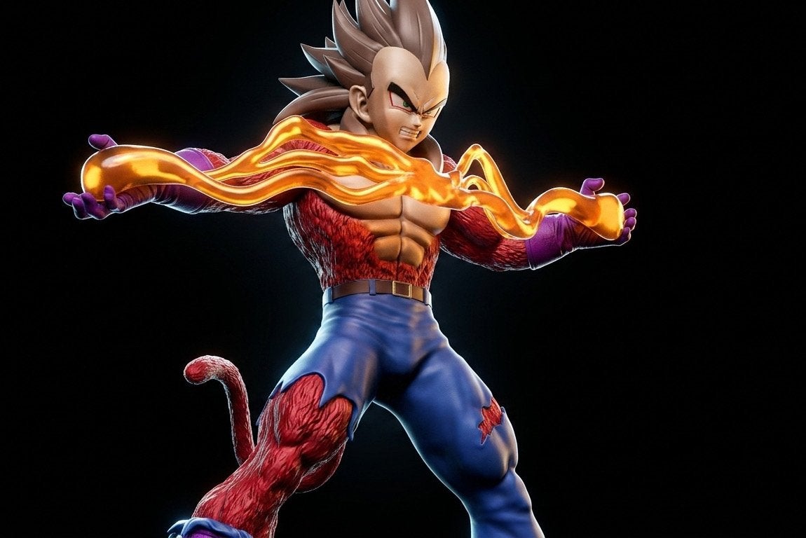 Dragon Ball Z,des statues personnalisées peintes à la main !, Enlèvement ou Envoi