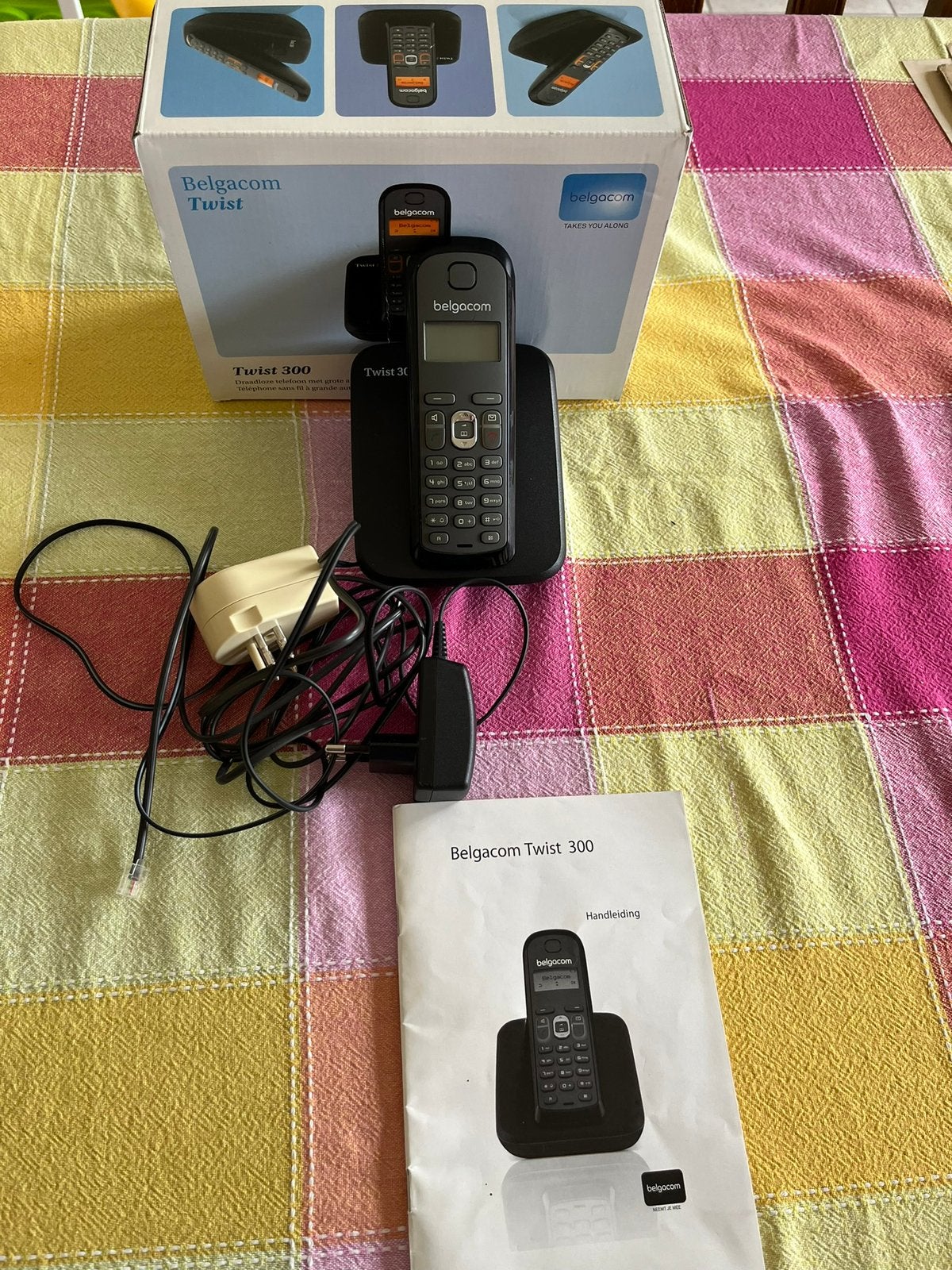 Draadloze telefoon, Belgacom Twist, Ophalen of Verzenden, Gebruikt