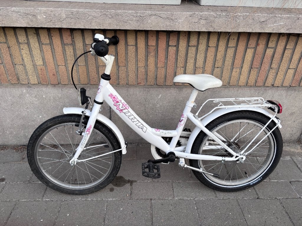 Meisjesfiets norta, Ophalen, Terugtraprem, Gebruikt, Handrem
