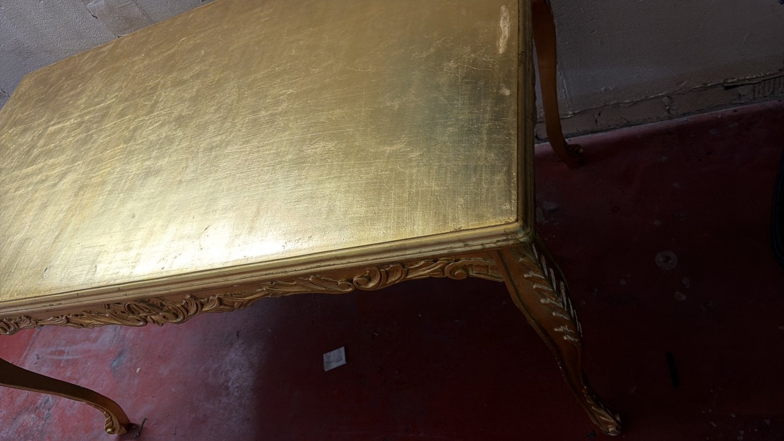 Table baroque plus 4 chaise, Enlèvement