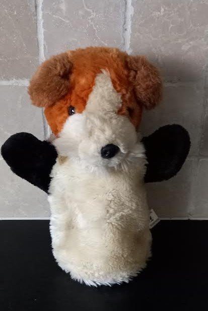 handpop schnauzer hond, Ophalen of Verzenden, Zo goed als nieuw, Hond