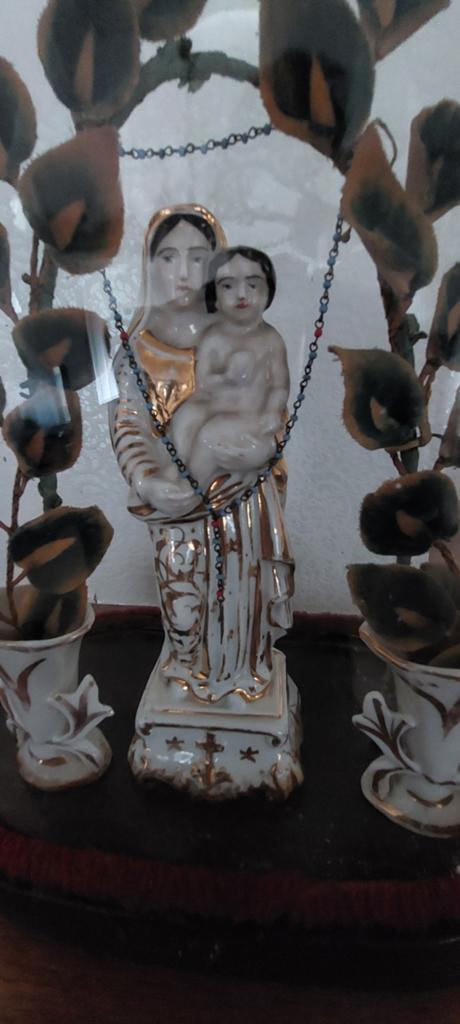 Vierge à l'enfant en porcelaine de Bruxelles, Enlèvement