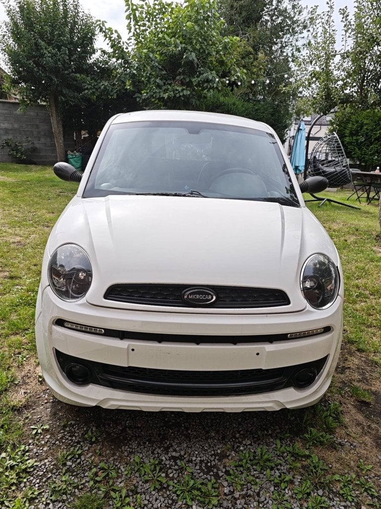 MICROCAR DUETTE, Auto's, Overige Auto's, Zwart, Wit, Leder, Diesel