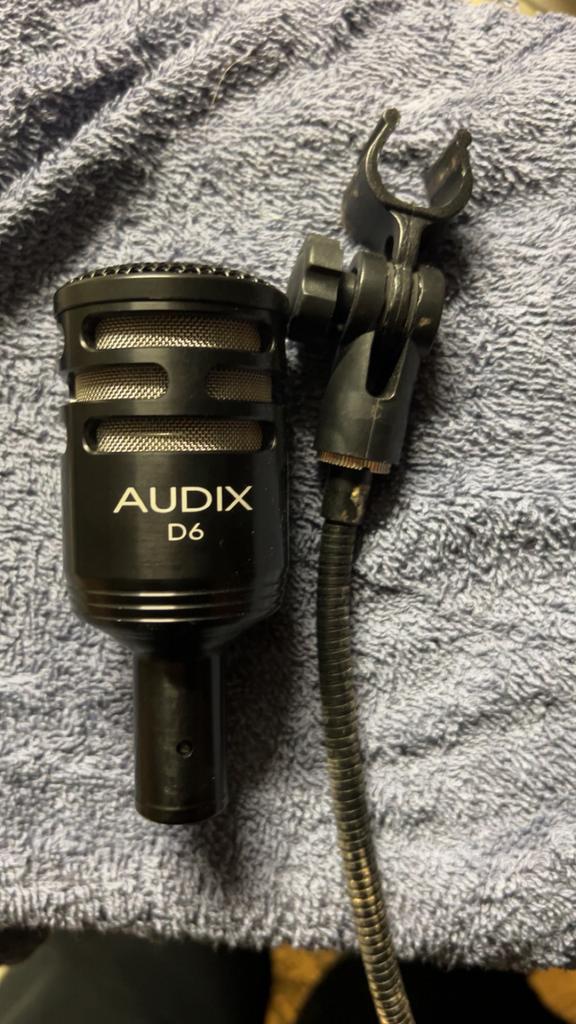 Audix D6, Muziek en Instrumenten, Ophalen, Zo goed als nieuw, Instrumentmicrofoon