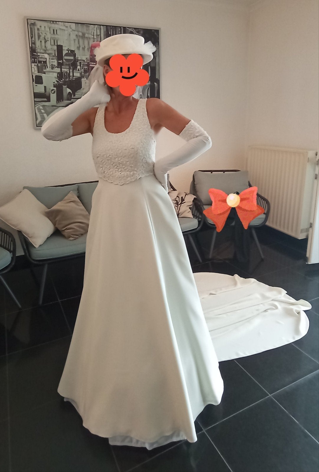 Trouwkleed Mia Monta, Trouwjurk, Overige kleuren, Ophalen of Verzenden, Zo goed als nieuw