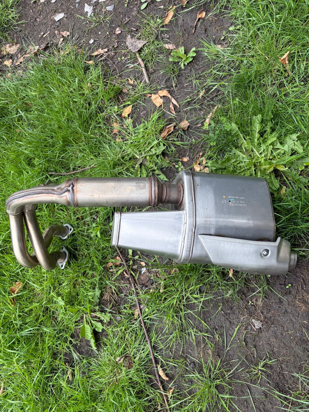 Pot d’echapement z650, Enlèvement