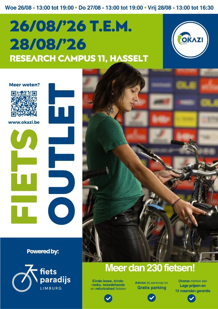 fietsbeurs Hasselt, Vélos & Vélomoteurs, Vélos électriques, Comme neuf, Autres marques, Enlèvement