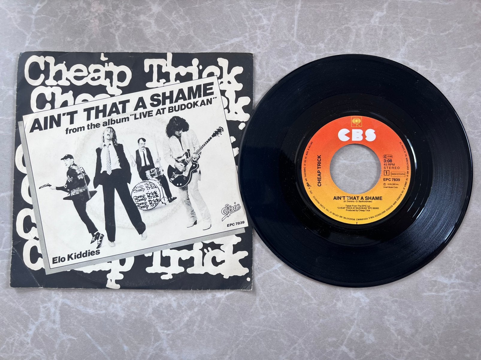 Vinyl 7" 45RPM Cheap Trick, Ophalen of Verzenden, Gebruikt, 7 inch