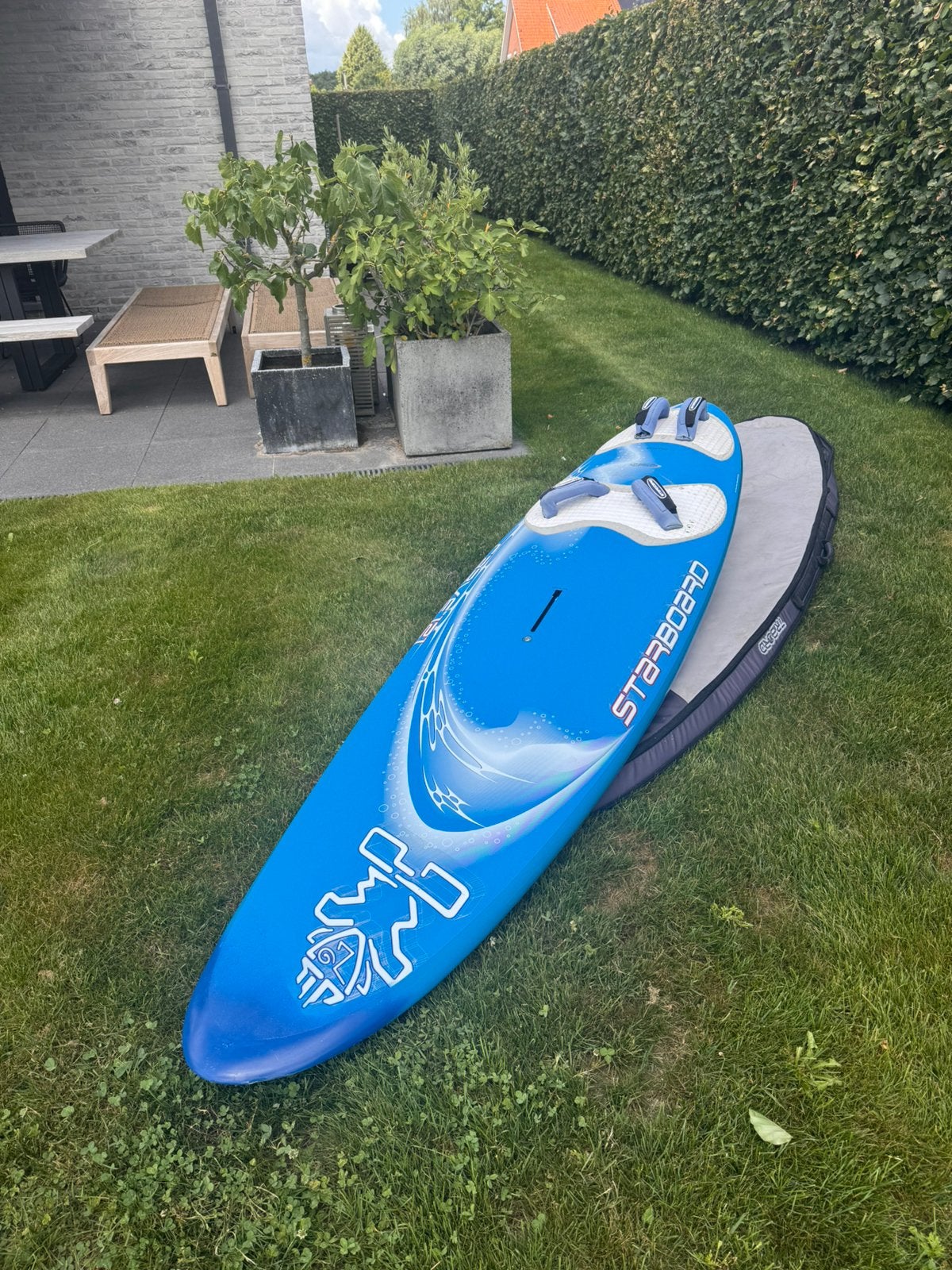 Board plus 2 zeilen te koop, Planche, Moins de 250 cm, Utilisé, Enlèvement