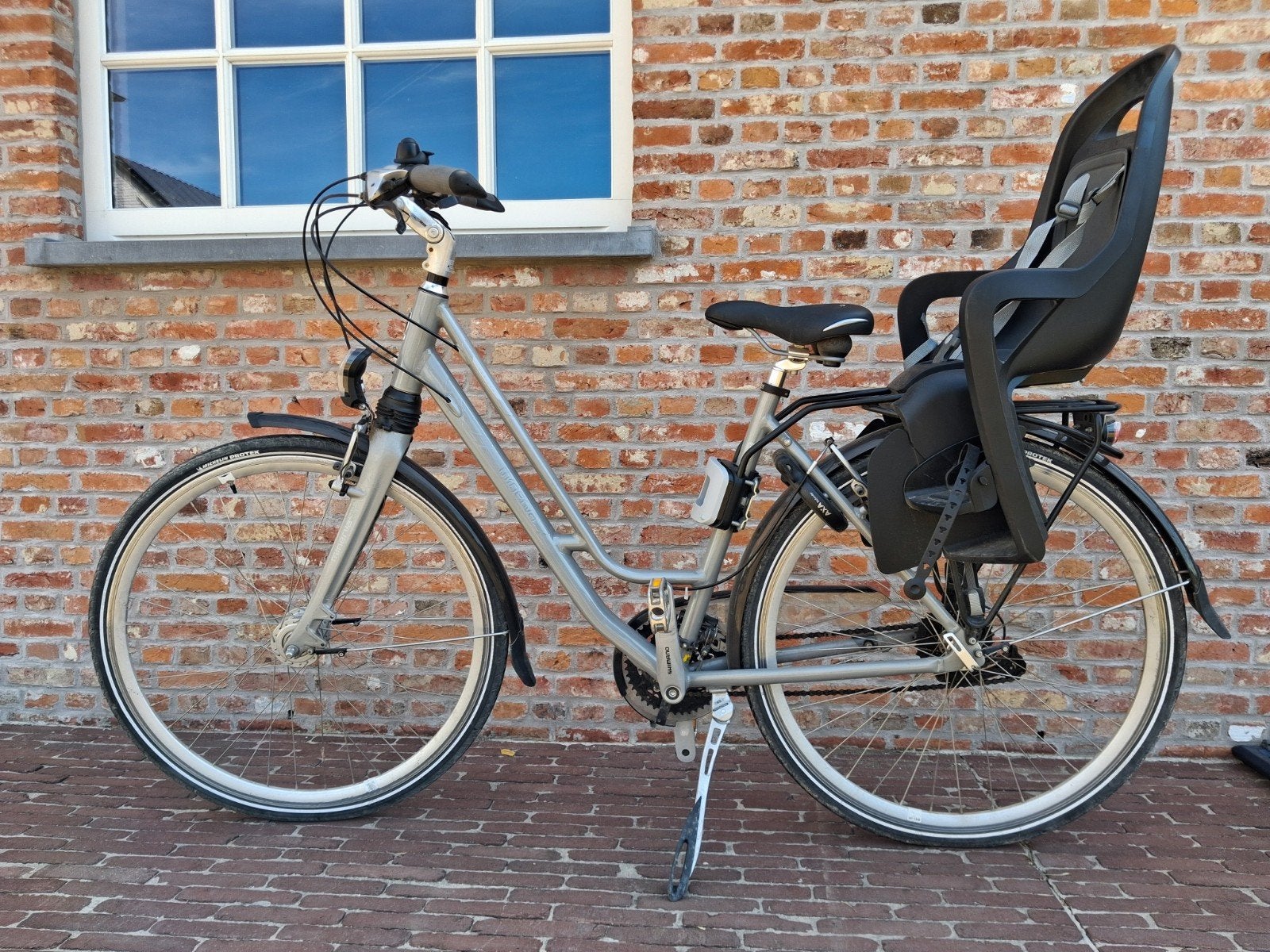 Minerva dames fiets, Ophalen