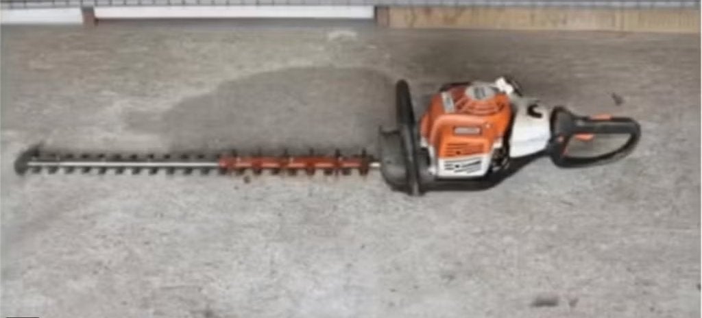 haagschaar Stihl HS 82 R, Tuin en Terras, Ophalen, Benzine