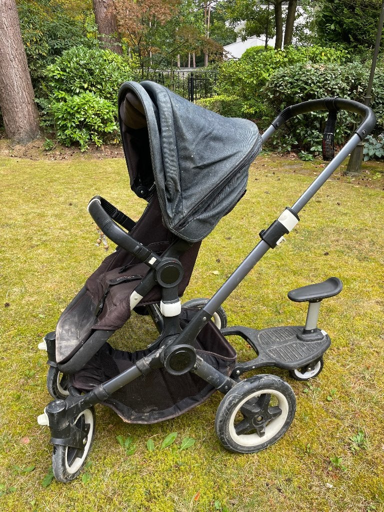 Bugaboo buffalo compleet met meerijstoeltje, Avec nacelle, Bugaboo, Enlèvement, Utilisé