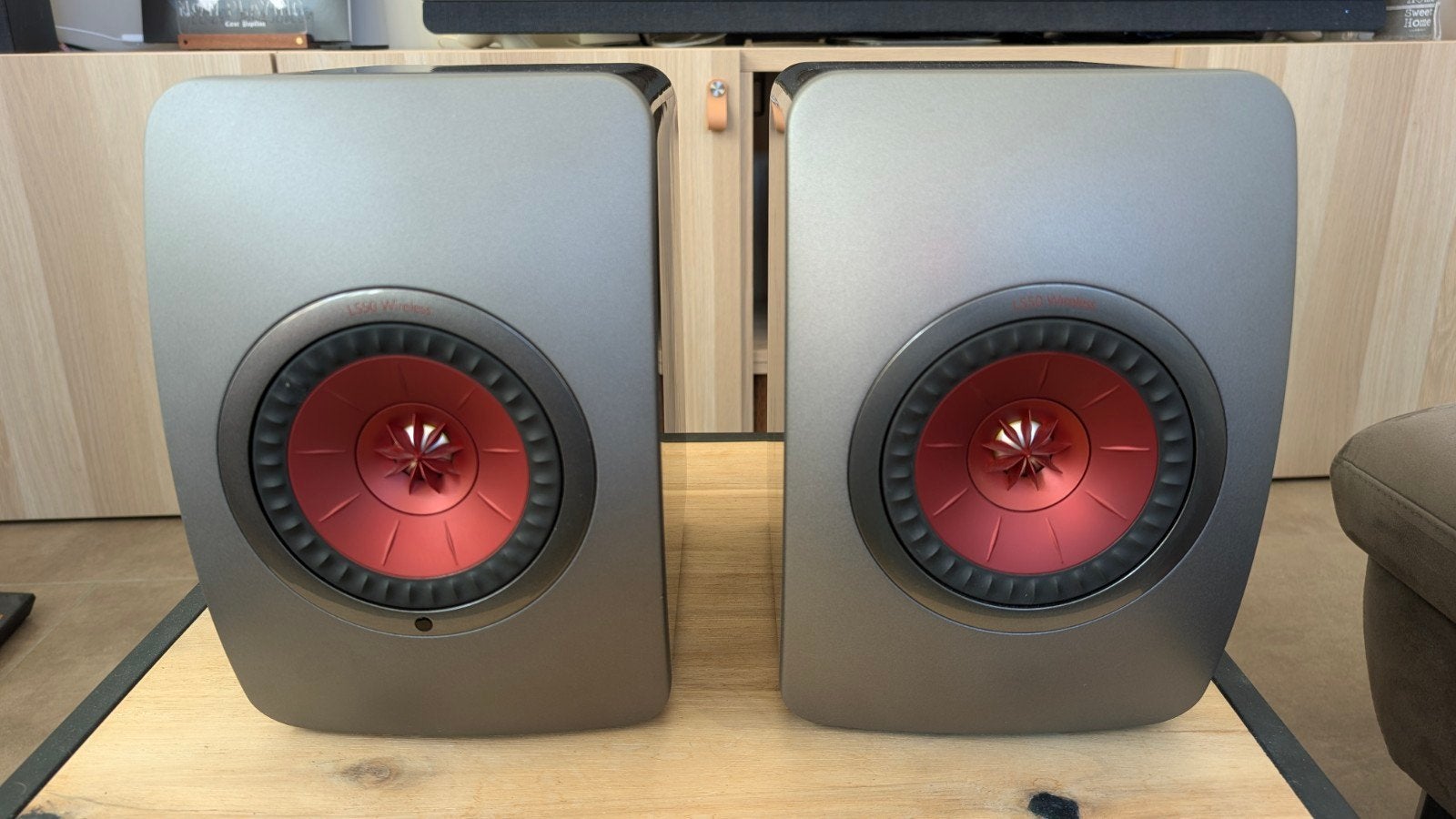 Enceintes amplifiées KEF LS50 Wireless 1, Télécommande, Enlèvement, KEF