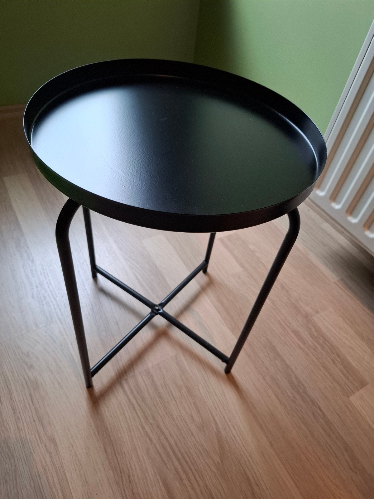 Zwart bijzettafeltje, Huis en Inrichting, Ophalen of Verzenden