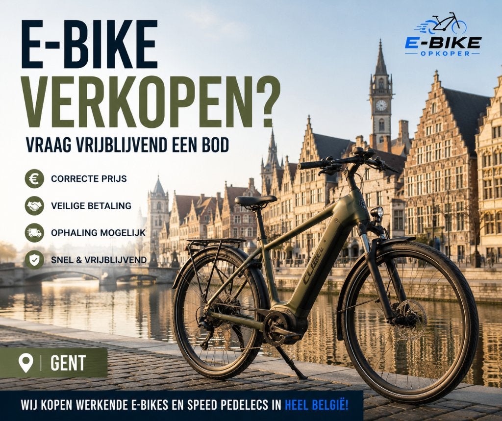 E-bike verkopen in Gent? Ontvang snel een vrijblijvend bod