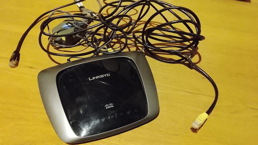 Linksys router, Ophalen, Router
