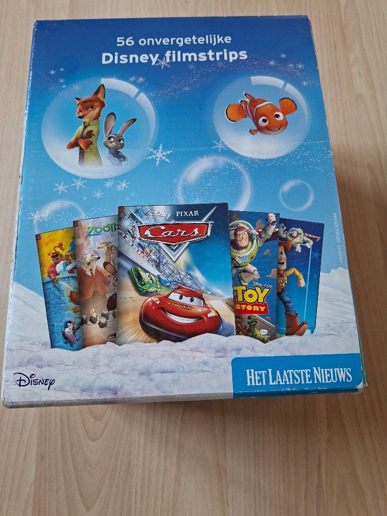 Verzamelbox Disney Filmstrips (56 delen) - HLN 2016, Enlèvement, Comme neuf