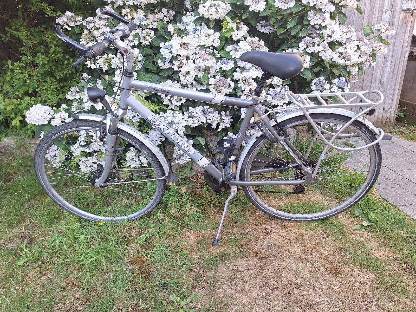 herenfiets Oxford, Fietsen en Brommers, Fietsen | Heren | Herenfietsen, Gebruikt, Velgrem, Versnellingen, 49 tot 53 cm