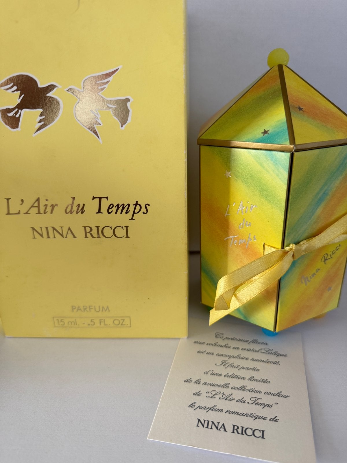 Miniature Nina Ricci édition limitée, Collections, Enlèvement ou Envoi, Comme neuf, Miniature