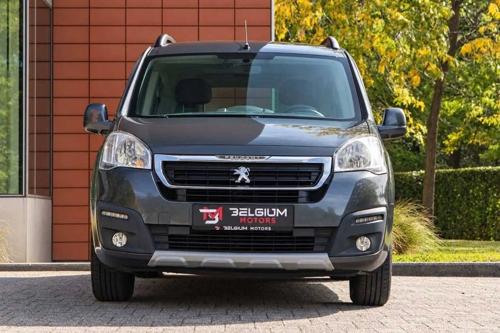 Peugeot Partner 1.6 BlueHDi Style - AC - Parkeerhulp, Auto's, Voorwielaandrijving, Stof, Euro 6, 4 cilinders