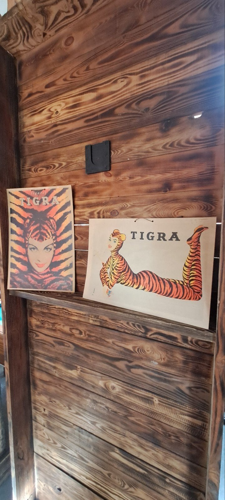 tigra reclame karton, Verzamelen, Ophalen of Verzenden