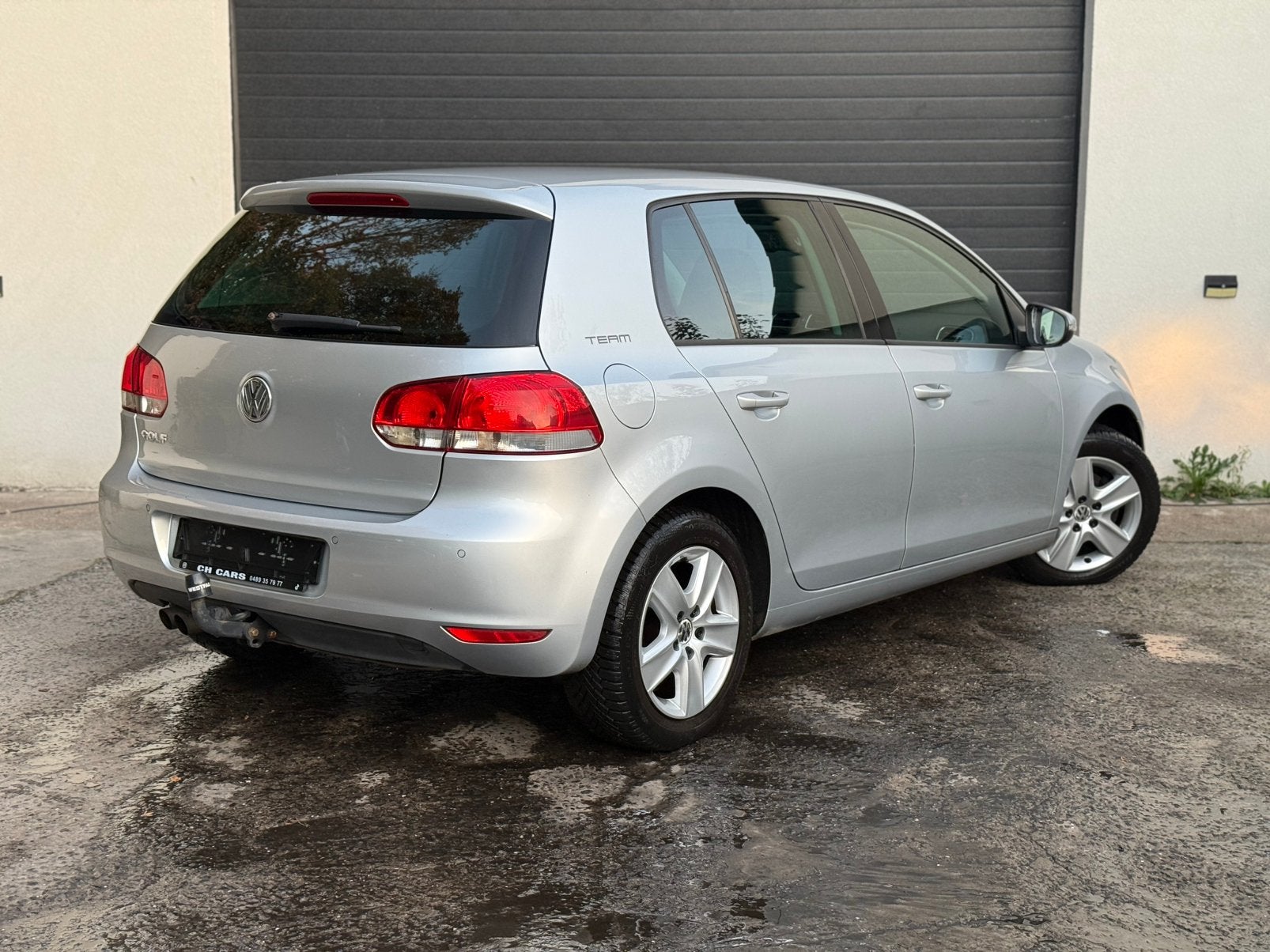 VOLKSWAGEN GOLF VI 1.4 TSI TEAM — 122 PK — EURO 5, Euro 5, Stof, Zwart, Bedrijf
