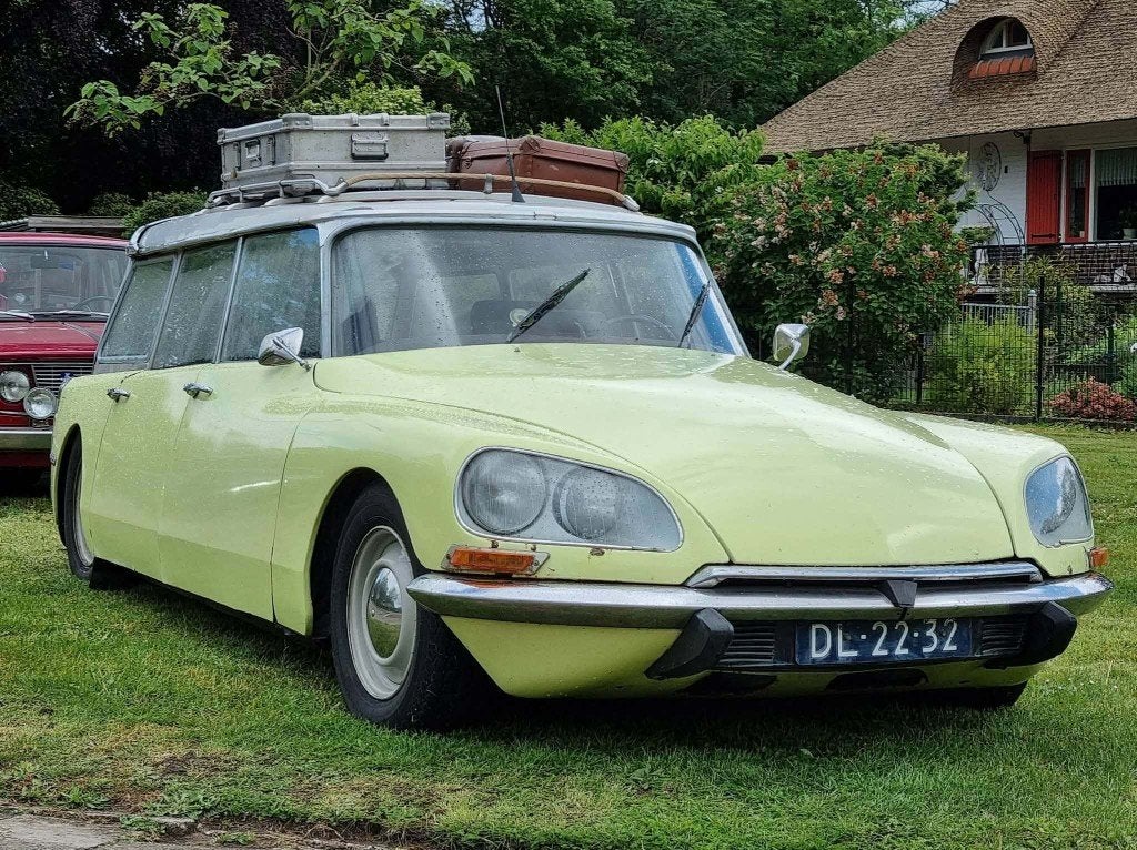 Citroën DS Break 1970, Autos, Jaune, Boîte manuelle, 5 portes, DS
