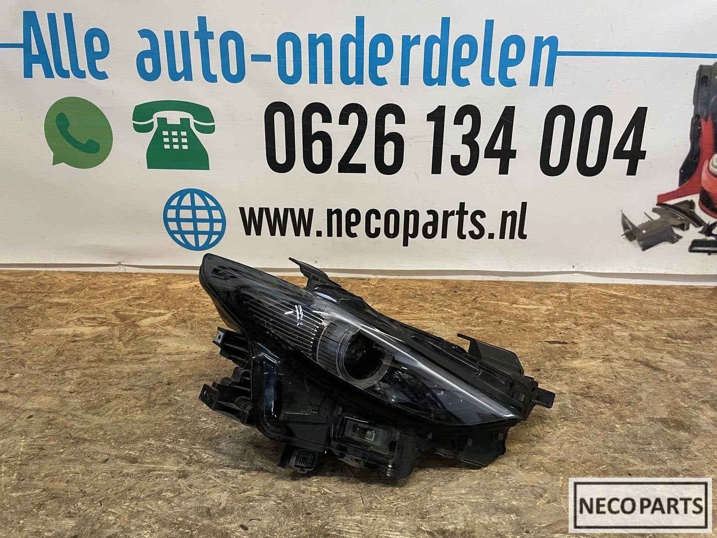 MAZDA 3 FULL LED KOPLAMP BCJH-51030 2019- ALLES LEVERBAAR !!, Gebruikt, -, -, Ophalen of Verzenden