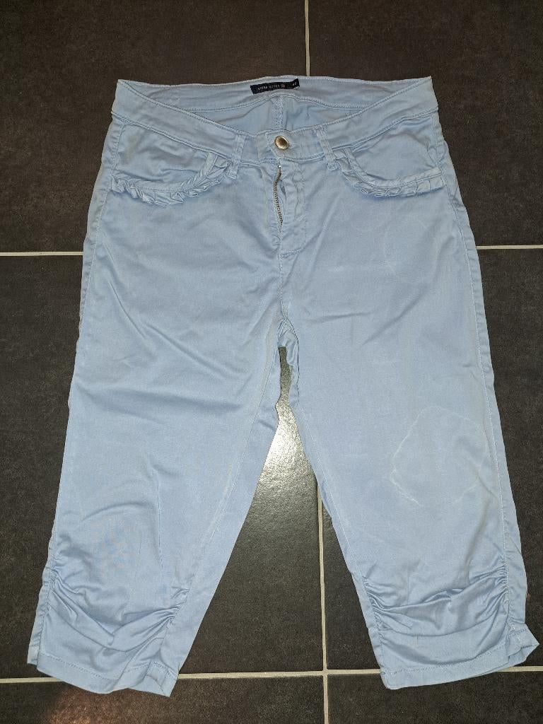 Liu Jo, River Woods, Terre Bleue, 3 x zomerbroek, S, Kort, Beige, Nieuw, Ophalen of Verzenden